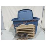 16 1/2"x 21"x 15" Tote & More