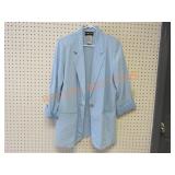 Lt Blue Blazer Jacket