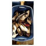 Storage Tub of High Heeled Shoes