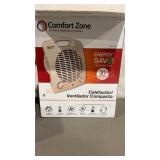 Comfort Zone Heater/Fan, Set of 5