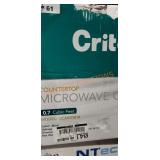 Criterion .7 Cubic Feet Countertop Microwave
