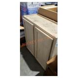 Quality One Unfinished Oak Wall Cabinet 29.75" x