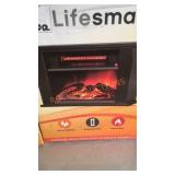 Lifesmart Tabletop Decorative Mini Fireplace