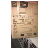 Criterion Over the Range Microhood, 1.6 cu ft