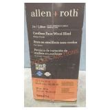 Allen + Roth Cordless Faux Wood Blind