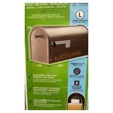 Galvanized Steel Post Mount Mailbox