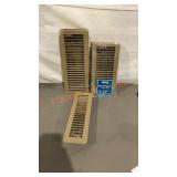 Set of 3 Floor Registers