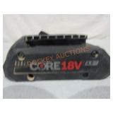 Core 18v Battery