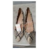 A New Day Snakeskin Print High Heels