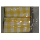 Pair Tablecloths