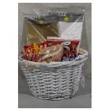 Basket Filled With Miscellaneous Items