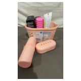 Shower Caddy Set with Miscellaneous Items