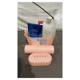 Shower Caddy Set with Miscellaneous Items