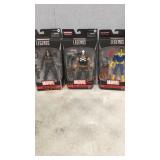 Marvel Legends Character Figurines, Set of 3