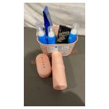 Shower Caddy Set with Miscellaneous Items