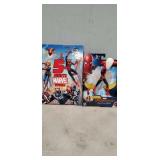 Spiderman Action Figure and Msrvel Story Book