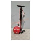 Schwinn Floor Pump and Franklin Mini Basketball