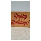 Threshold 18"×30" Christmas Doormat