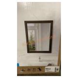 Gray Finish Mirror