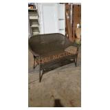 Style Selections Woven Loveseat 49.5" x 34" x