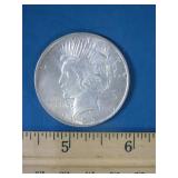 1922 Peace one dollar coin