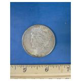 1923 Peace dollar coin
