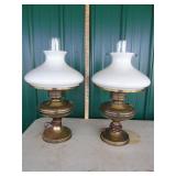 set of 2 electric lamps