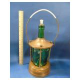 copper and glass musical decanter