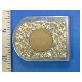 money clip with 1906 Indian head penny