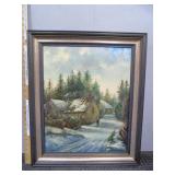 Winter Walk by Buvari print