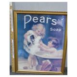 vintage framed Pear