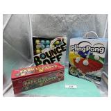 GAMES-NEW: FRAKLE, BOUNCE OFF, & PLING PONG