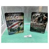 2)TIN DVD: 'WWII IN THE PACIFIC GUADALCANAL THE