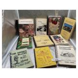 COOKBOOKS FROM VARIETY OF ORGANIZATIONS AROUND