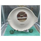 ADVERTISING 'LAST SUPPER' PLATE COMPLIMENTS OF