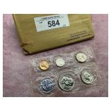 SET OF US MINT PHILADEPHIA-1956 BF HALF DOLLAR,