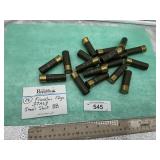 18) FIOCCHI 12 GA SHOTGUN STEEL SHOTGUN SHELLS,