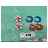 PIECED & CLIP ON EARRINGS