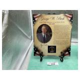 GEORGE W. BUSH 43RD PRESIDENT CARD 2001-2009