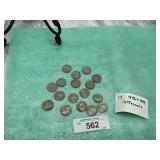 17)OLD JEFFERSON'S NICKLES 1946 & 1947