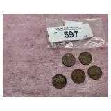 5) WHEAT PENNIES