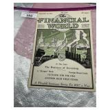 SEPT 14,1927 FINANCIAL WORLD MAGAZINE 25 CENTS