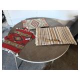 6) RETANGLE PLACE MATS, 2-NAVJO MATS AND 1 MAT