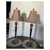PAIR OF TABLE LAMPS