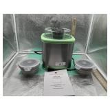 COOK'S ESSENTIALS 2QT ELECT ICE CREAM FREEZER