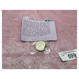 1967 UNCIRCLUATED SILVER KENNEDY HALF DOLLAR