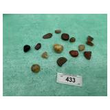 POLISHED CACITE AGATE FLINT ROCKS