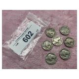 7)BUFFALO NICKELS