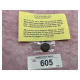 CIVIL WAR (1861-1865) INDIAN HEAD CENT