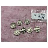 7)BUFFALO NICKELS